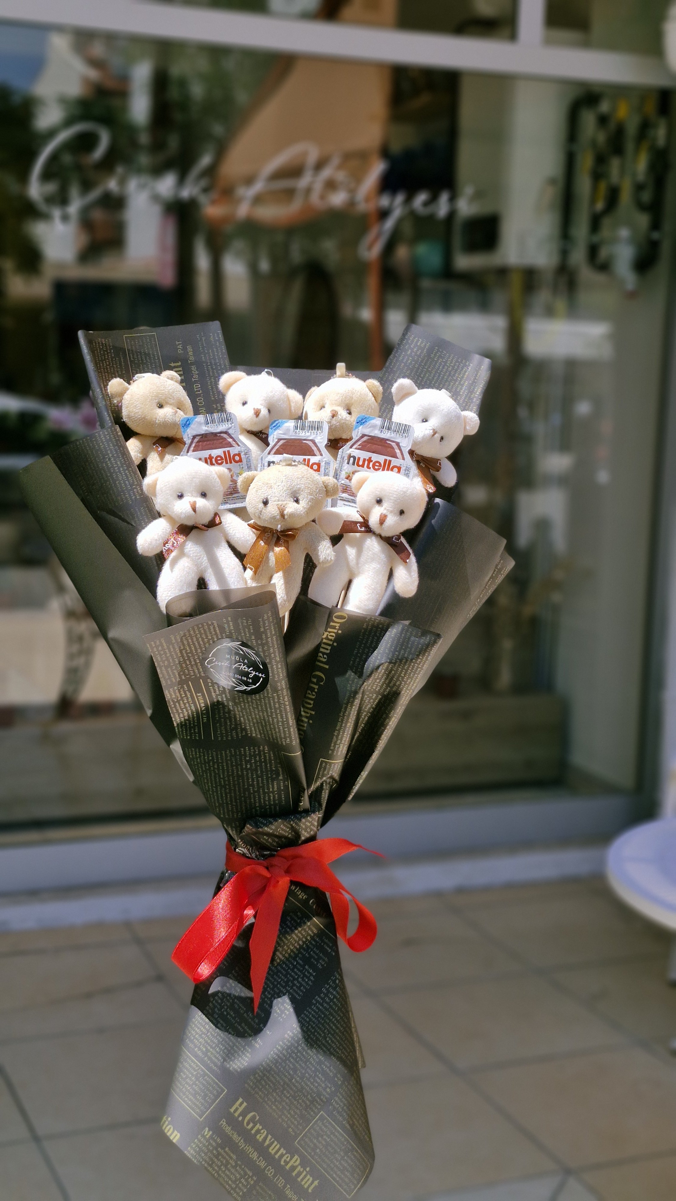 Ayıcık ve mini Nutellalar